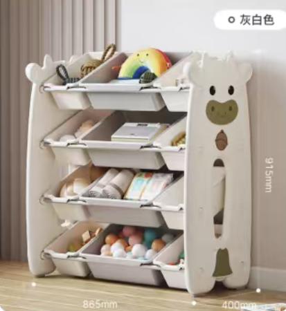 儿童玩具收纳架四层加厚套装.jpg